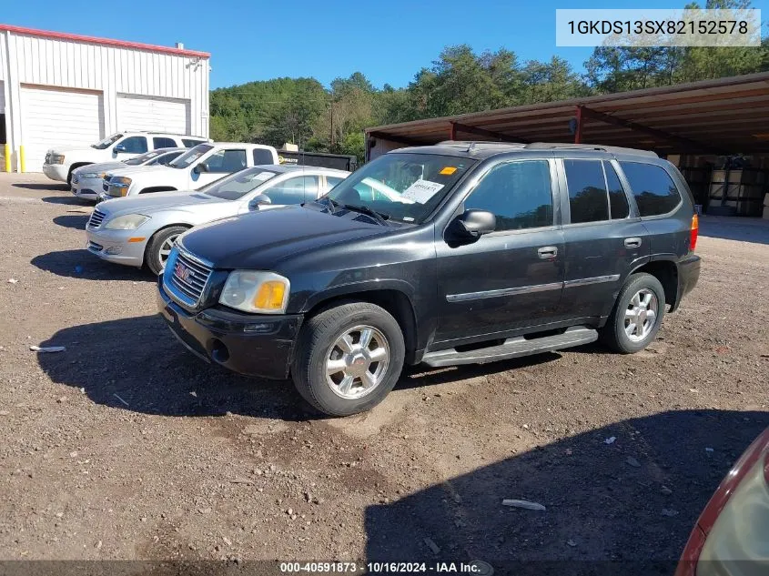 2008 GMC Envoy VIN: 1GKDS13SX82152578 Lot: 40591873