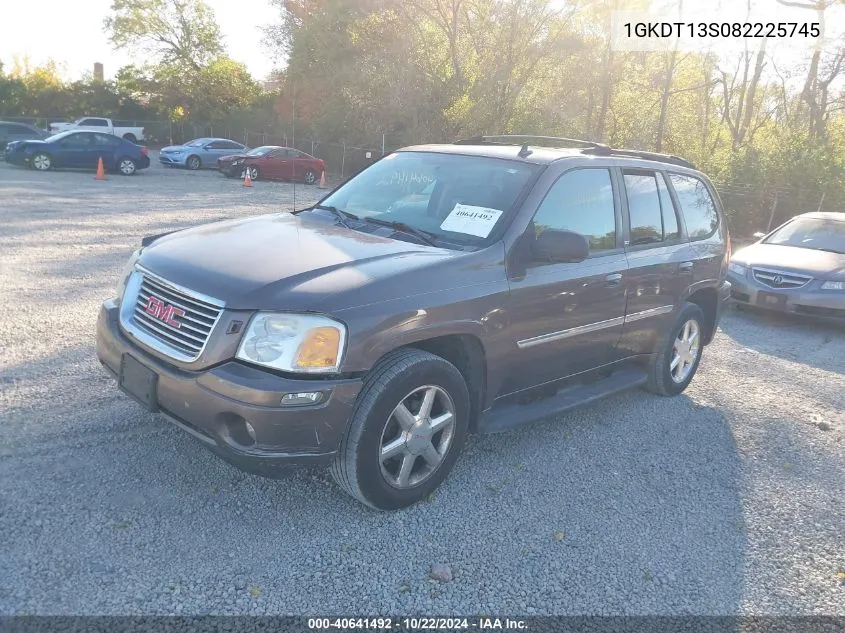 1GKDT13S082225745 2008 GMC Envoy Slt