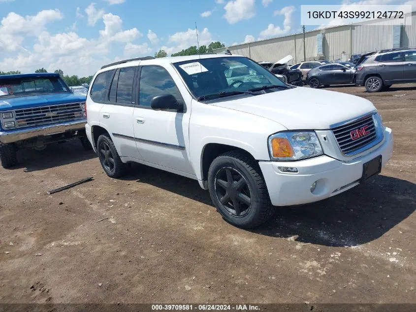 2009 GMC Envoy Slt VIN: 1GKDT43S992124772 Lot: 39709581