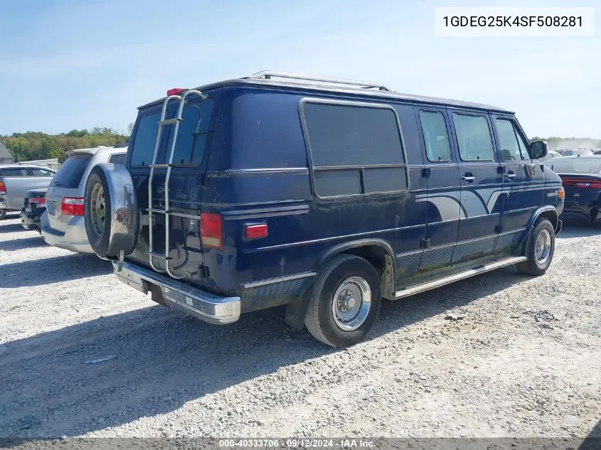 1GDEG25K4SF508281 1995 GMC Rally Wagon / Van G2500