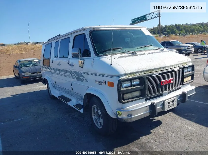 1995 GMC Rally Wagon / Van G2500 VIN: 1GDEG25K2SF532515 Lot: 40339055