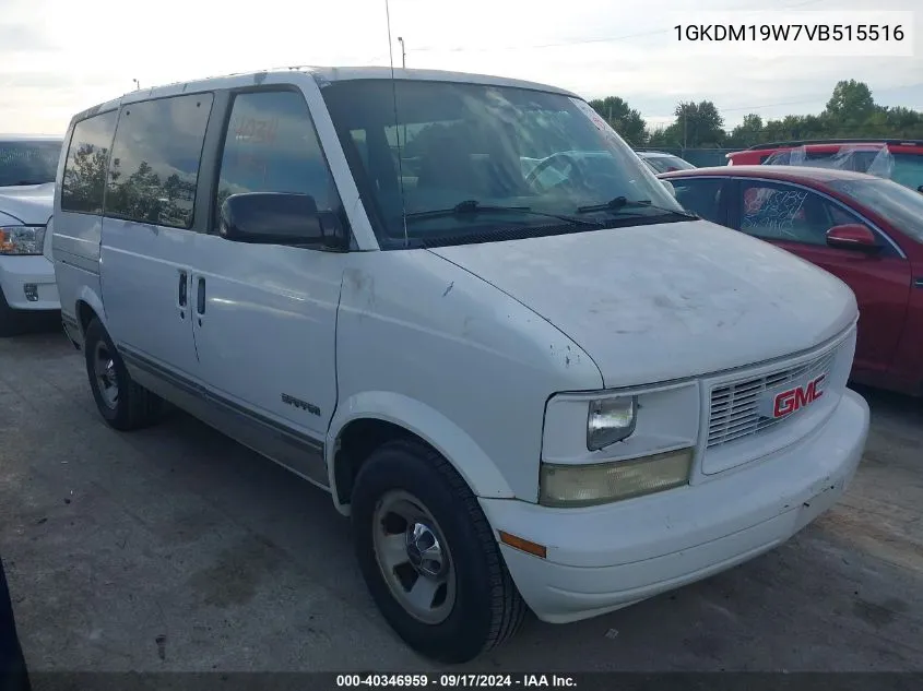 1997 GMC Safari Xt VIN: 1GKDM19W7VB515516 Lot: 40346959