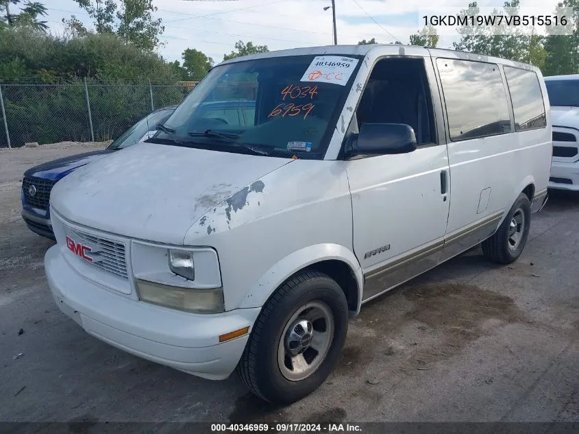 1GKDM19W7VB515516 1997 GMC Safari Xt