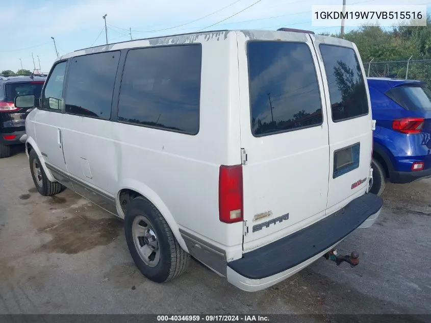 1GKDM19W7VB515516 1997 GMC Safari Xt