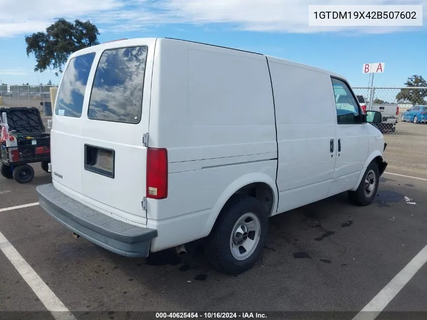 1GTDM19X42B507602 2002 GMC Safari Sl