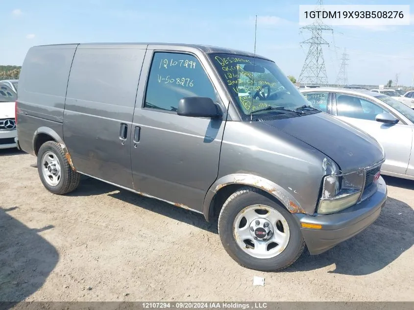 2003 GMC Safari Xt VIN: 1GTDM19X93B508276 Lot: 12107294