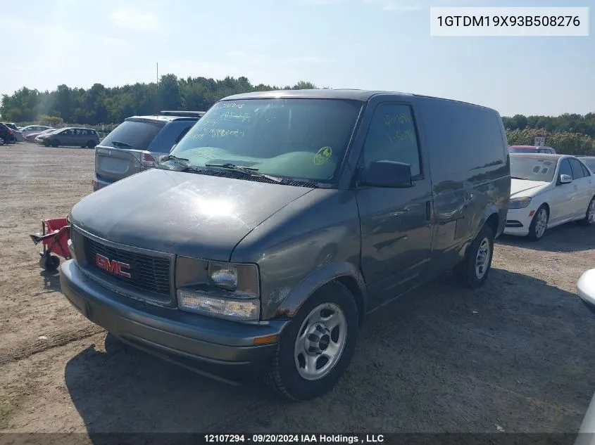 2003 GMC Safari Xt VIN: 1GTDM19X93B508276 Lot: 12107294