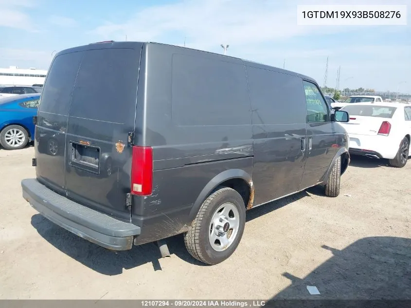 2003 GMC Safari Xt VIN: 1GTDM19X93B508276 Lot: 12107294