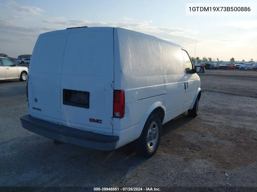 2003 GMC Safari Standard VIN: 1GTDM19X73B500886 Lot: 39948851