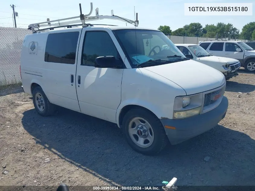 2003 GMC Safari Standard VIN: 1GTDL19X53B515180 Lot: 39993834