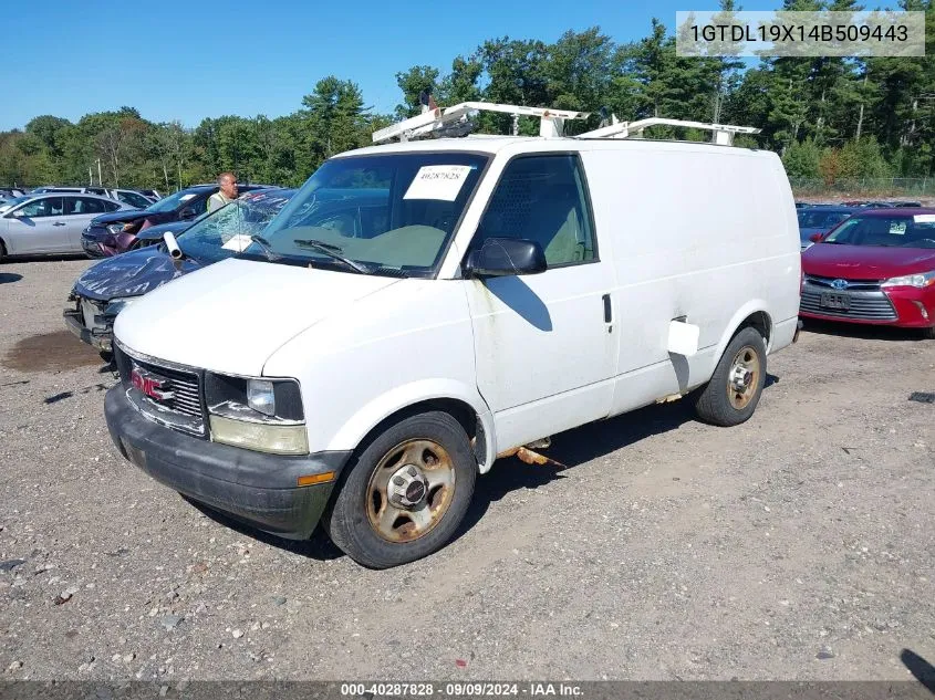 1GTDL19X14B509443 2004 GMC Safari Standard