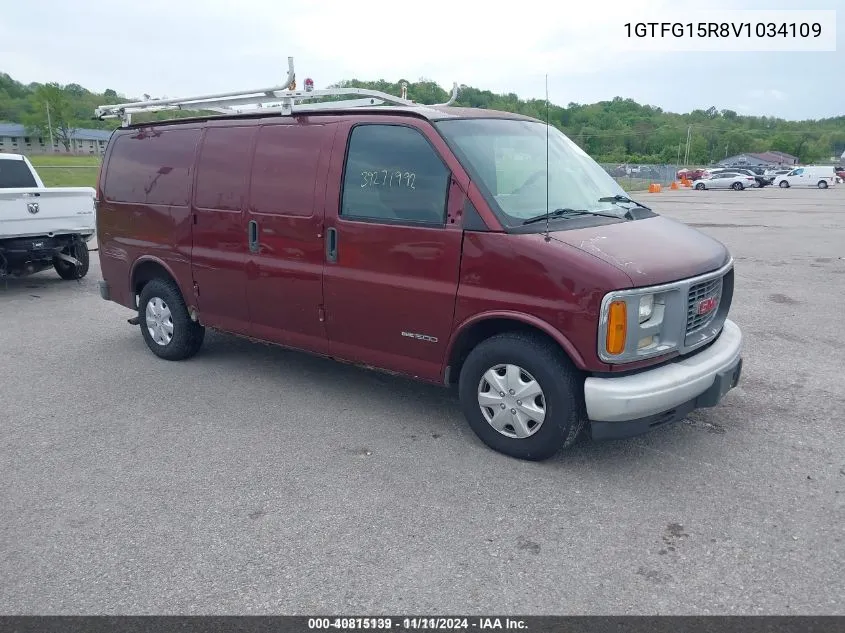 1997 GMC Savana Standard VIN: 1GTFG15R8V1034109 Lot: 40815139