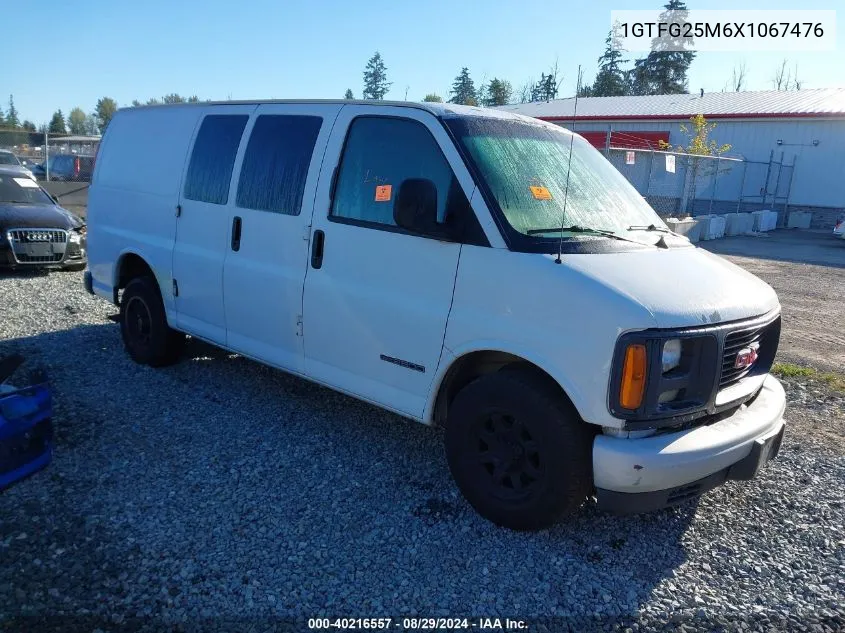 1999 GMC Savana Standard VIN: 1GTFG25M6X1067476 Lot: 40216557