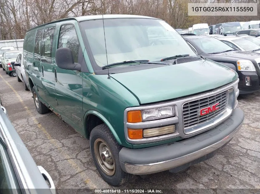 1999 GMC Savana Standard VIN: 1GTGG25R6X1155590 Lot: 40818418