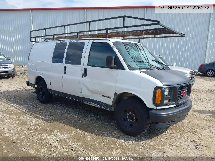 2000 GMC Savana Standard VIN: 1GTGG25R1Y1225272 Lot: 40318452