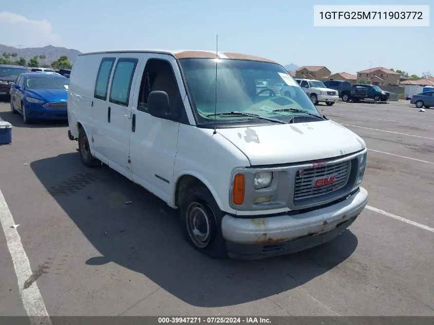 1GTFG25M711903772 2001 GMC Savana Standard