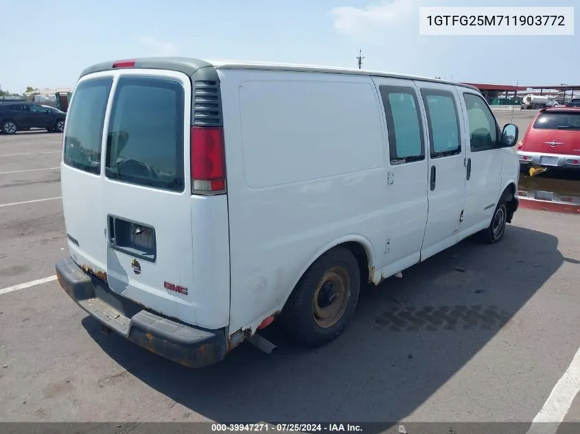 1GTFG25M711903772 2001 GMC Savana Standard