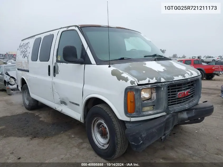 2002 GMC Savana Standard VIN: 1GTGG25R721211173 Lot: 40595888