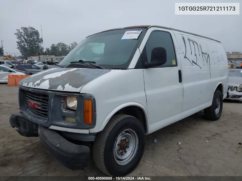 2002 GMC Savana Standard VIN: 1GTGG25R721211173 Lot: 40595888