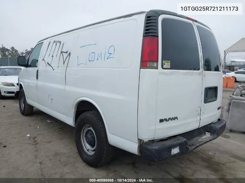 2002 GMC Savana Standard VIN: 1GTGG25R721211173 Lot: 40595888