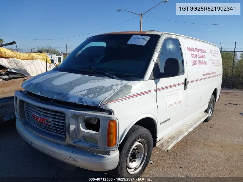 2002 GMC Savana Standard VIN: 1GTGG25R621902341 Lot: 40712583