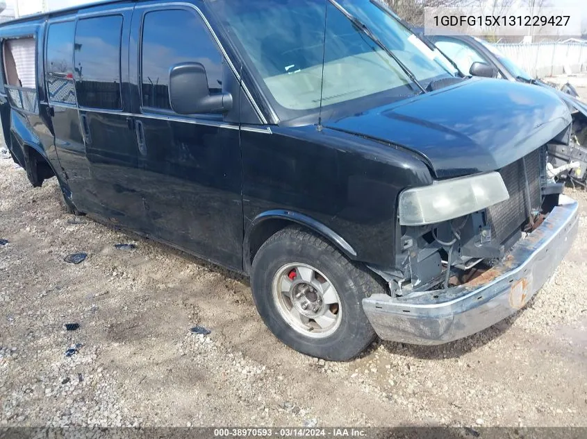 1GDFG15X131229427 2003 GMC Savana Upfitter