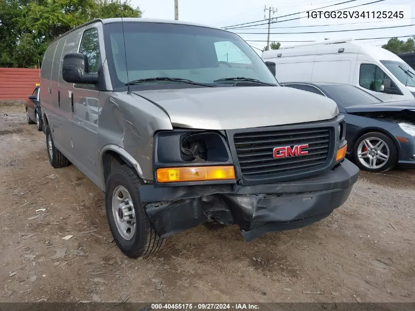 2004 GMC Savana Standard VIN: 1GTGG25V341125245 Lot: 40455175