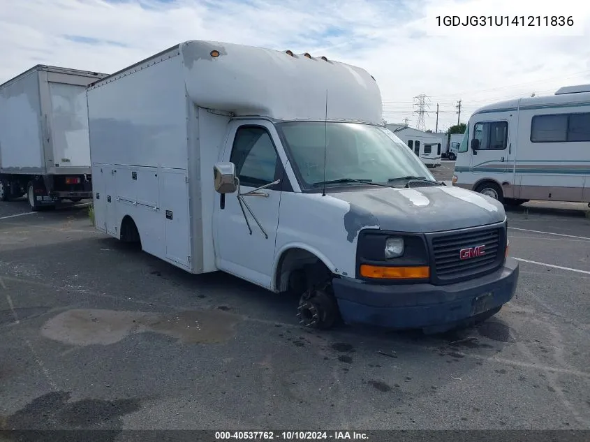 2004 GMC Savana Cutaway Standard W/C7L/C7N VIN: 1GDJG31U141211836 Lot: 40537762