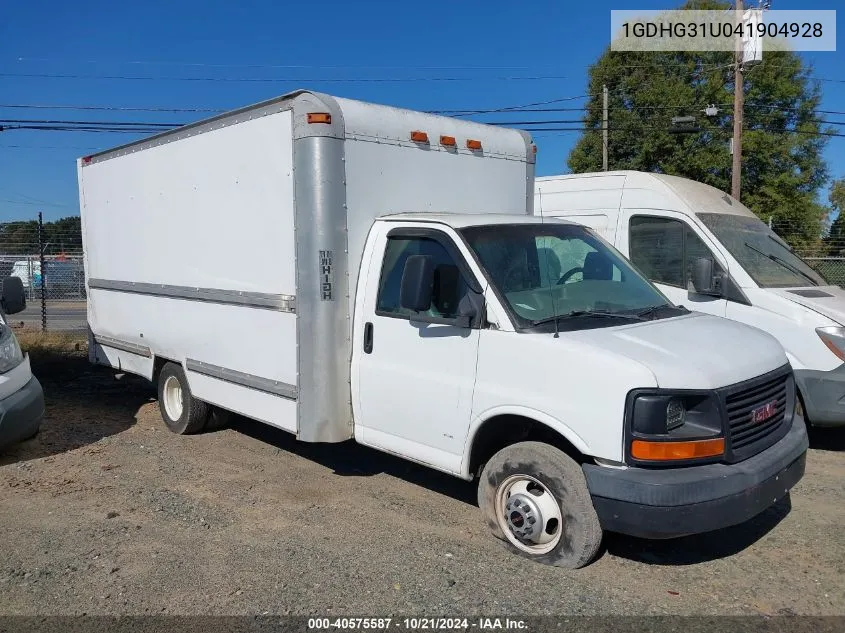 2004 GMC Savana Cutaway G3500 VIN: 1GDHG31U041904928 Lot: 40575587