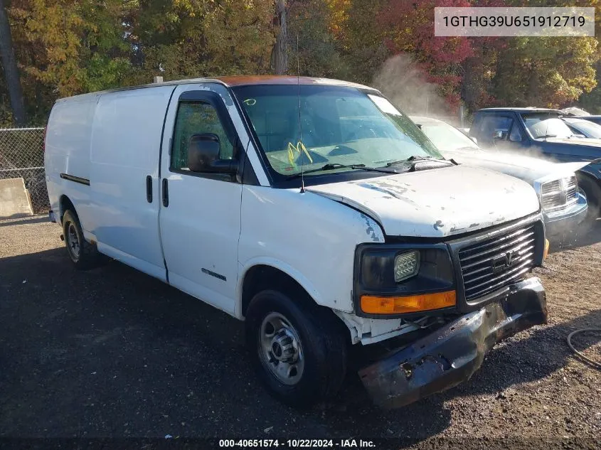 2005 GMC Savana Standard VIN: 1GTHG39U651912719 Lot: 40651574