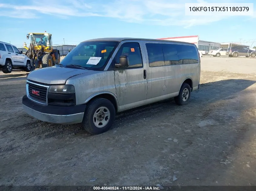 2005 GMC Savana Standard VIN: 1GKFG15TX51180379 Lot: 40840524