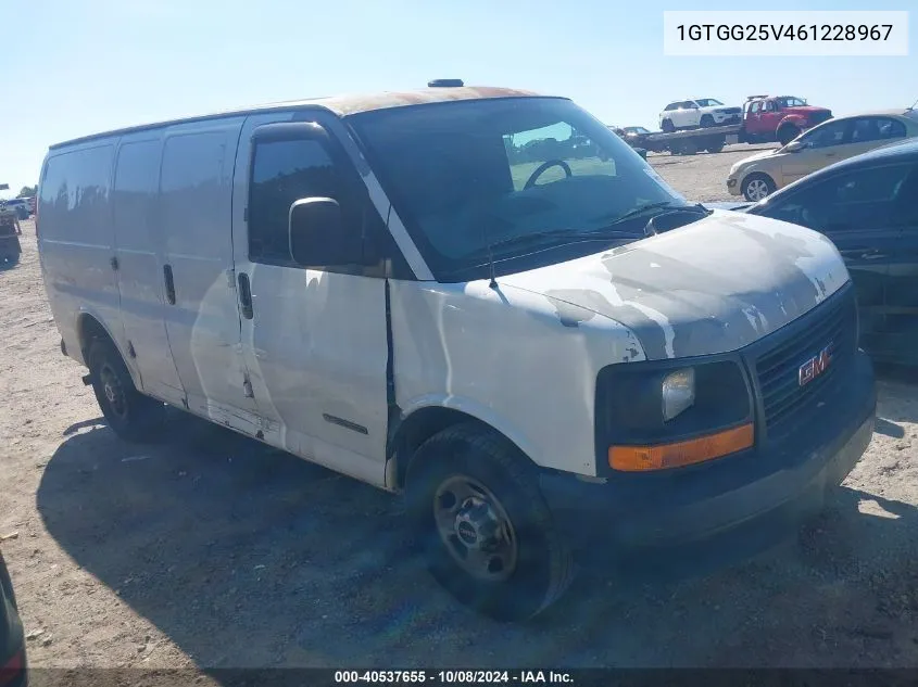 2006 GMC Savana Work Van VIN: 1GTGG25V461228967 Lot: 40537655