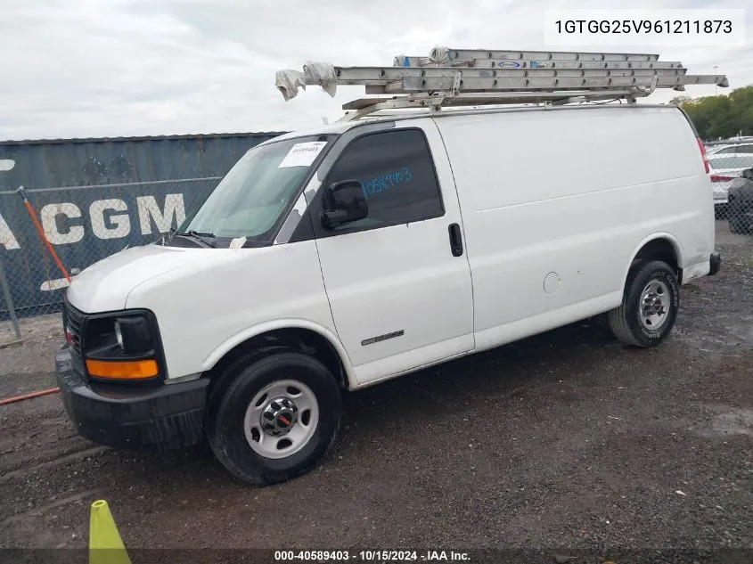 2006 GMC Savana Work Van VIN: 1GTGG25V961211873 Lot: 40589403