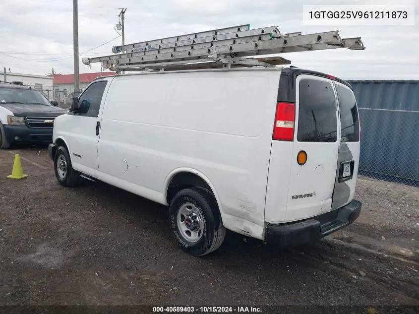 2006 GMC Savana Work Van VIN: 1GTGG25V961211873 Lot: 40589403