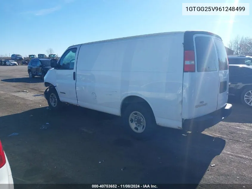 1GTGG25V961248499 2006 GMC Savana Work Van