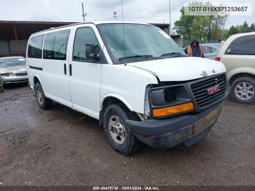 2007 GMC Savana Work Van VIN: 1GTFG15X371253657 Lot: 40479738