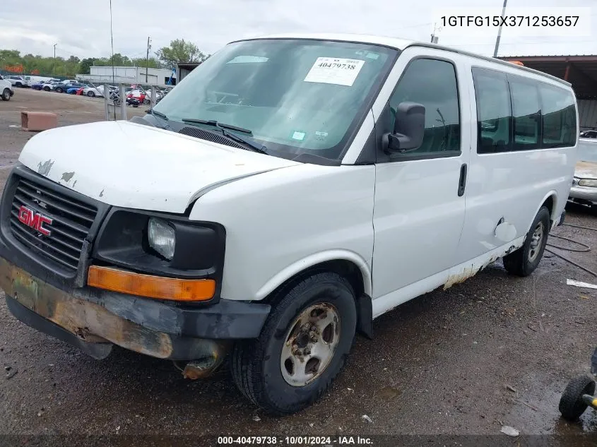 2007 GMC Savana Work Van VIN: 1GTFG15X371253657 Lot: 40479738