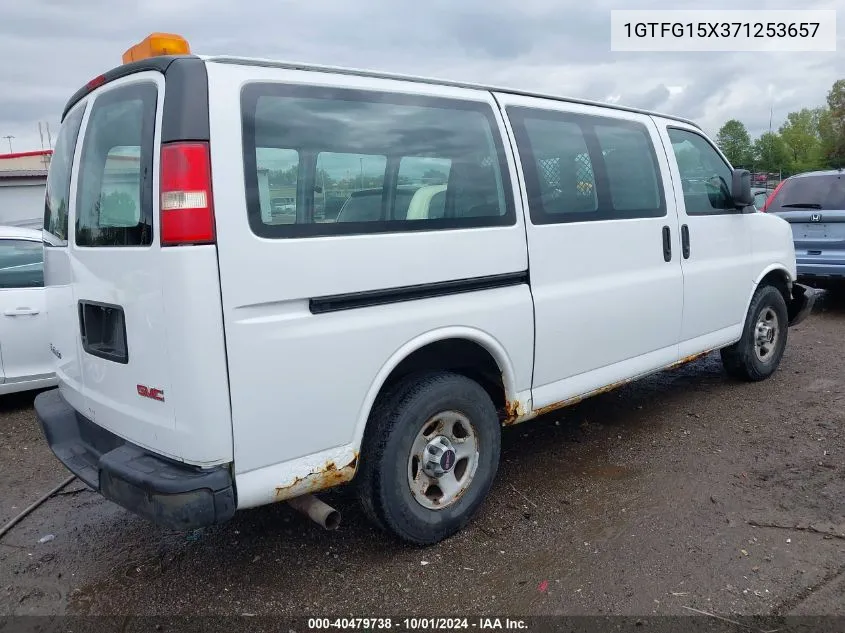 2007 GMC Savana Work Van VIN: 1GTFG15X371253657 Lot: 40479738