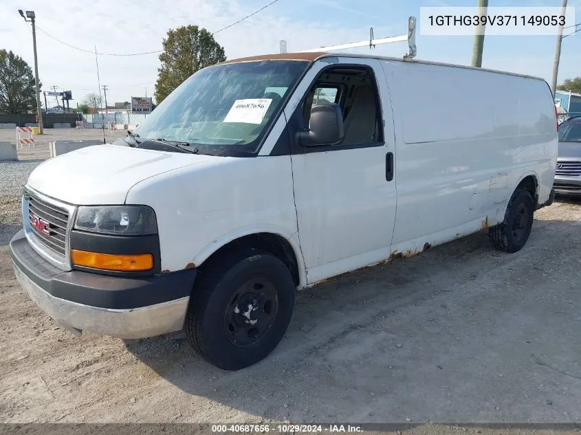 2007 GMC Savana Work Van VIN: 1GTHG39V371149053 Lot: 40687656