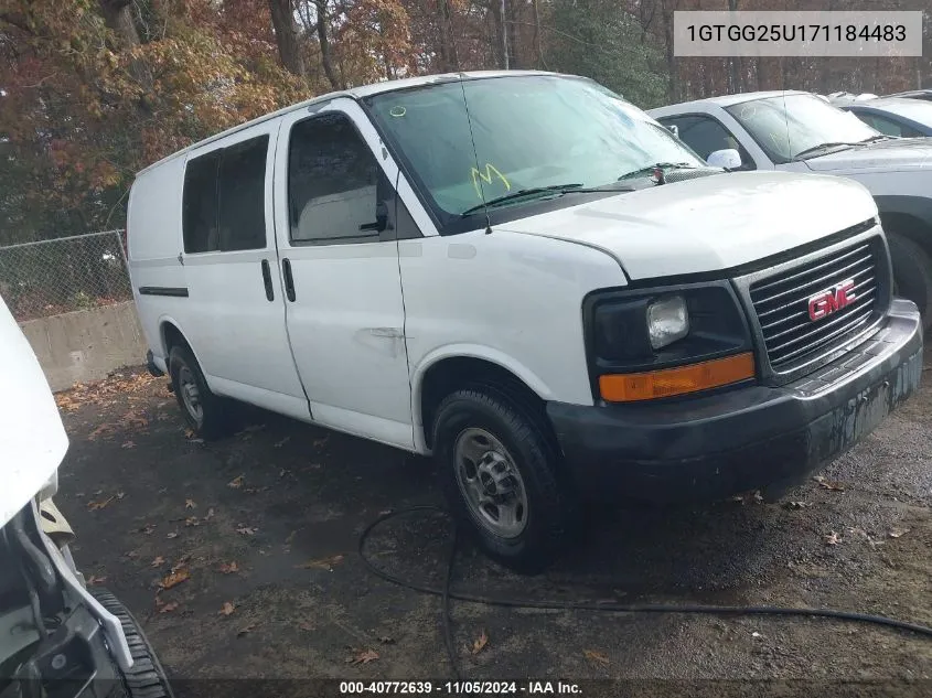 2007 GMC Savana Work Van VIN: 1GTGG25U171184483 Lot: 40772639