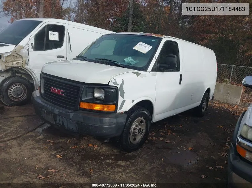 2007 GMC Savana Work Van VIN: 1GTGG25U171184483 Lot: 40772639