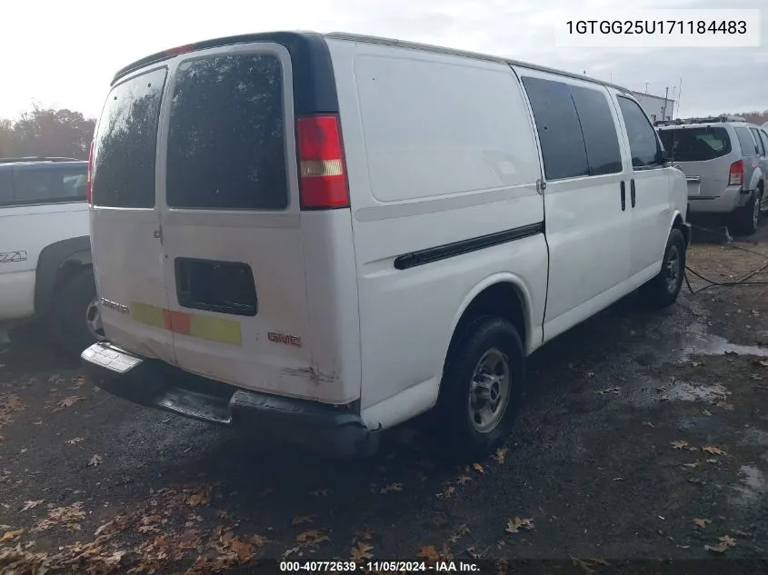 2007 GMC Savana Work Van VIN: 1GTGG25U171184483 Lot: 40772639