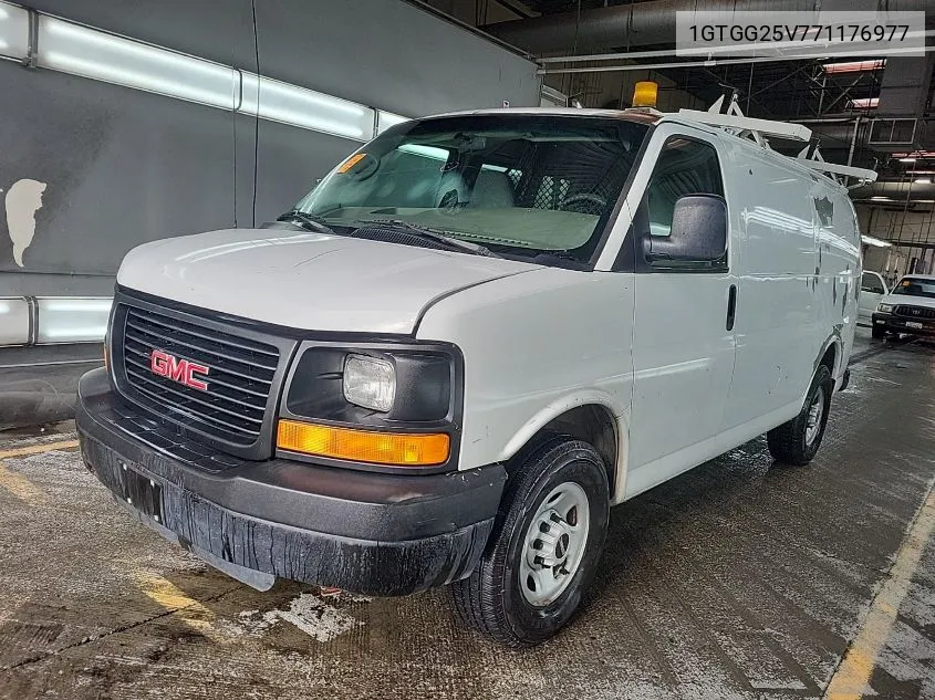 2007 GMC Savana Work Van VIN: 1GTGG25V771176977 Lot: 40874494