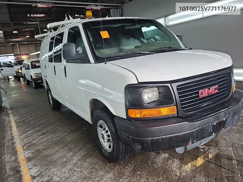 2007 GMC Savana Work Van VIN: 1GTGG25V771176977 Lot: 40874494