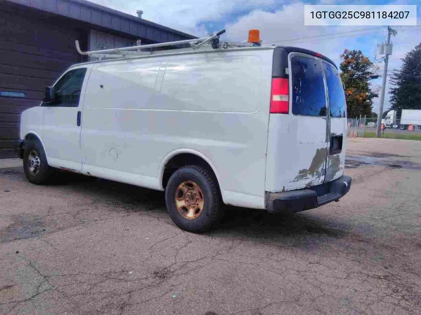 1GTGG25C981184207 2008 GMC Savana G2500