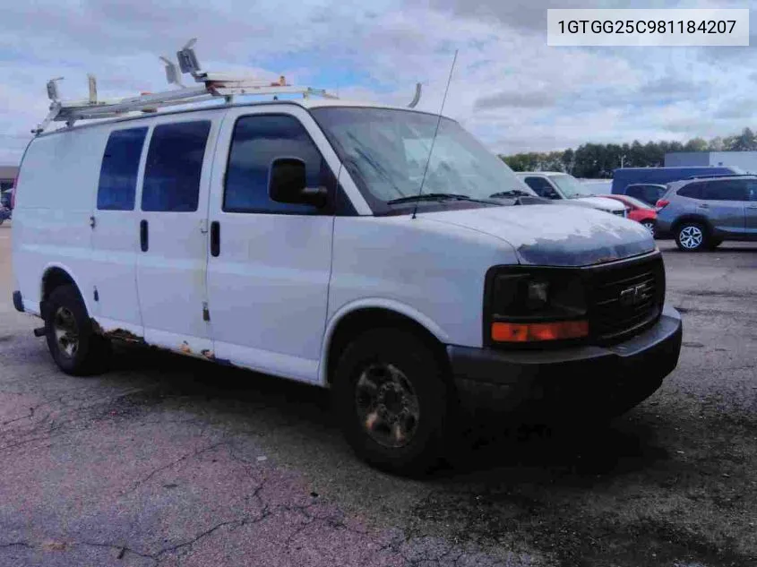 1GTGG25C981184207 2008 GMC Savana G2500