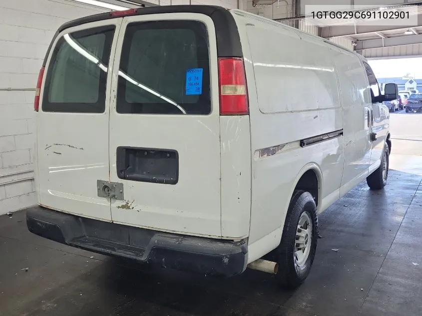 2009 GMC Savana 2500 Work Van VIN: 1GTGG29C691102901 Lot: 40730919