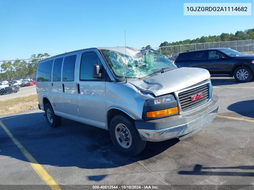 2010 GMC Savana 2500 Lt VIN: 1GJZGRDG2A1114682 Lot: 40512544