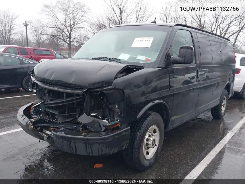 2011 GMC Savana 2500 Ls VIN: 1GJW7PFA8B1132766 Lot: 40578718