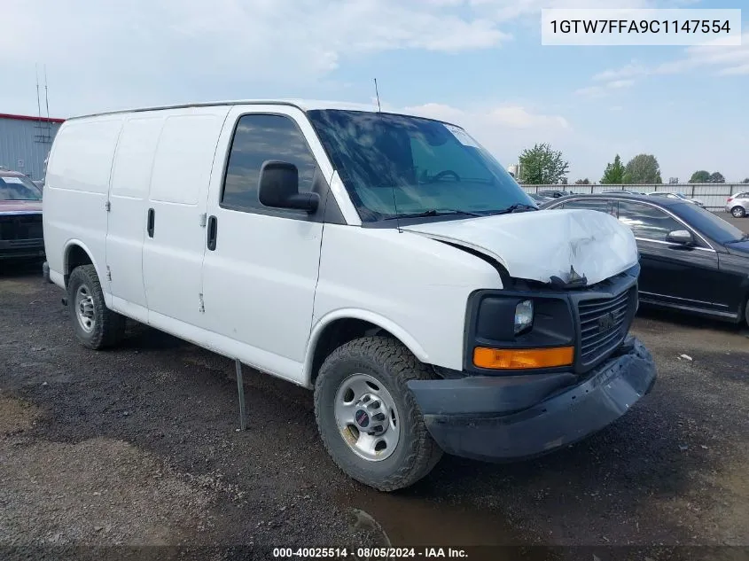 1GTW7FFA9C1147554 2012 GMC Savana 2500 Work Van